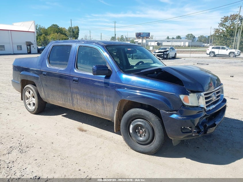 2013 HONDA RIDGELINE RTL | 5FPYK1F56DB005000 | UPCARS