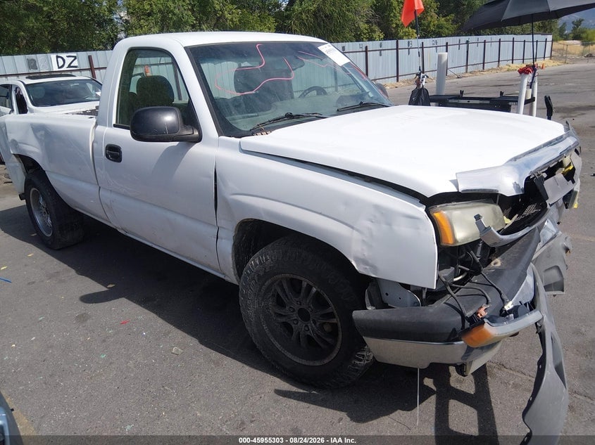 2004 CHEVROLET SILVERADO 1500 WORK TRUCK | 1GCEC14X14Z342391 | UPCARS