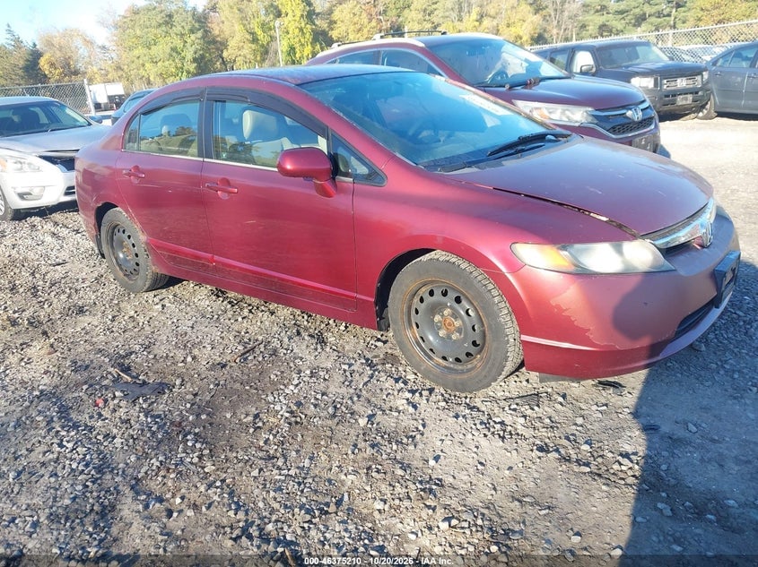 2007 HONDA CIVIC LX | 1HGFA16527L048299 | UPCARS