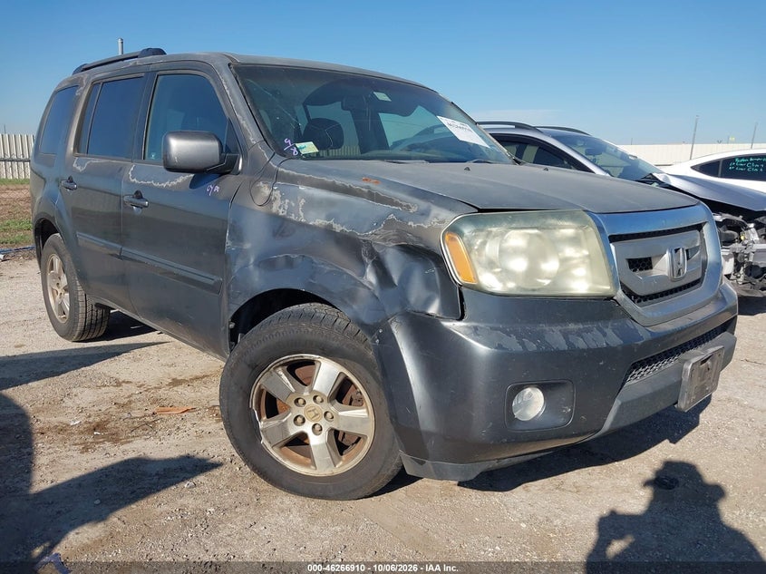 2011 HONDA PILOT EX-L | 5FNYF3H62BB055386 | UPCARS
