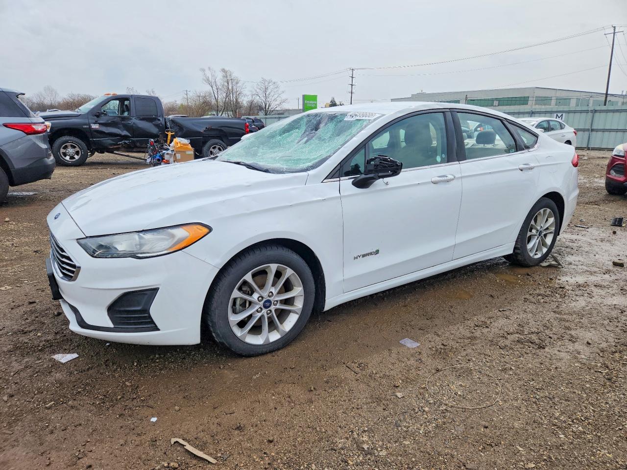 2019 FORD FUSION SE | 3FA6P0LU4KR206791 | UPCARS