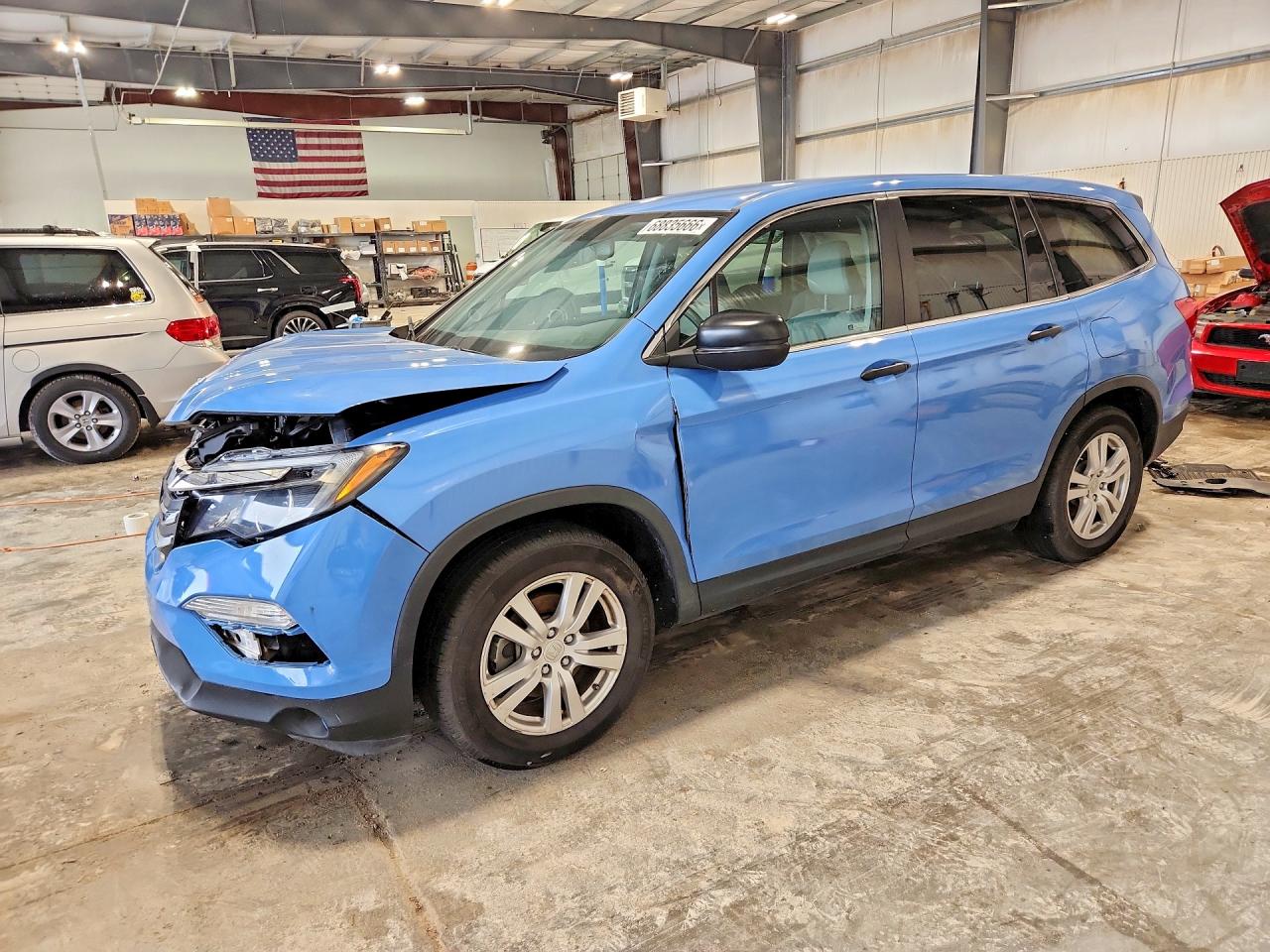 2018 HONDA PILOT LX | 5FNYF5H18JB022780 | UPCARS