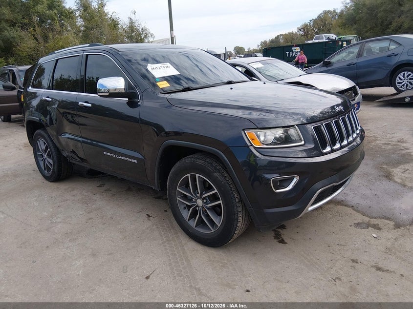 2016 JEEP GRAND CHEROKEE LIMITED | 1C4RJEBG2GC382357 | UPCARS