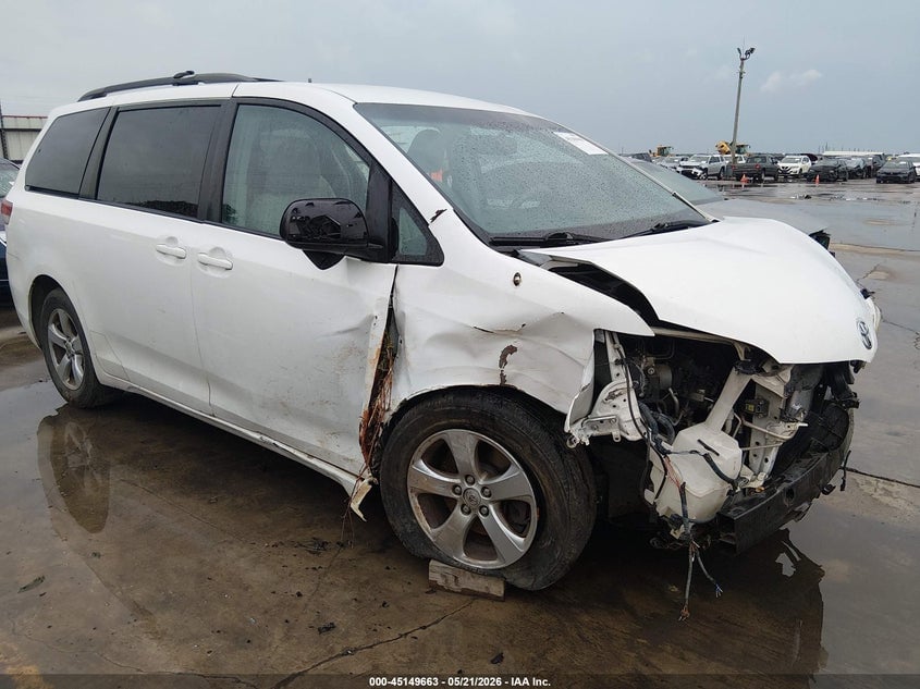 2013 TOYOTA SIENNA LE V6 8 PASSENGER | 5TDKK3DC3DS302071 | UPCARS