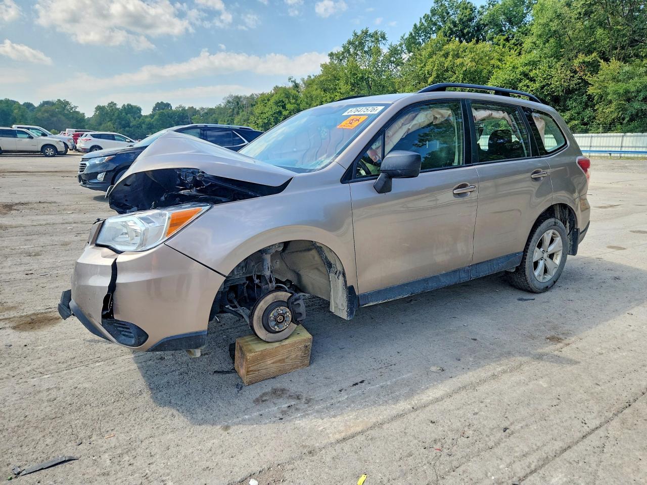 2015 SUBARU FORESTER 2.5I | JF2SJABC1FH590997 | UPCARS