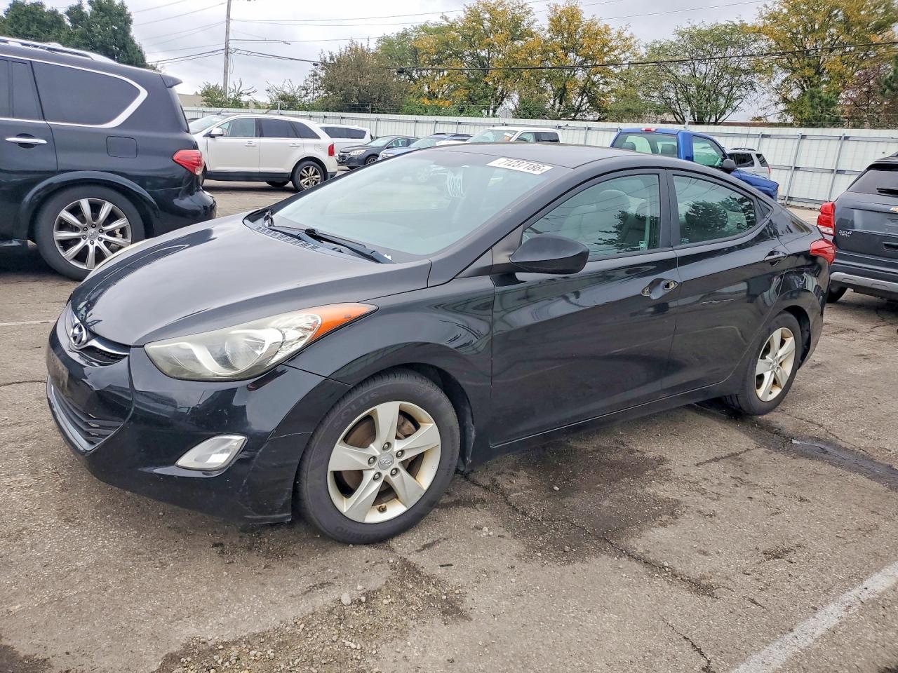 2012 HYUNDAI ELANTRA GLS | 5NPDH4AE3CH098072 | UPCARS