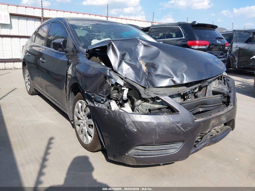2014 NISSAN SENTRA S | 3N1AB7AP9EL634343 | UPCARS