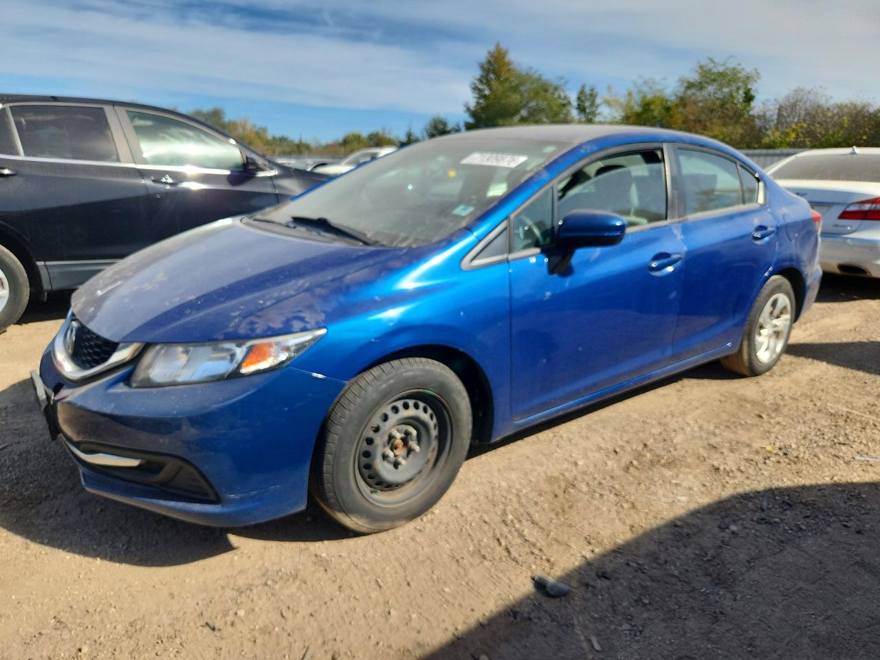 2014 HONDA CIVIC LX | 19XFB2F56EE026670 | UPCARS