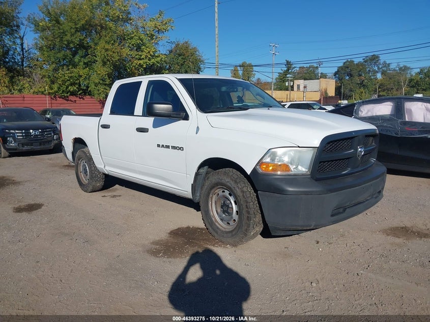 2012 RAM 1500 ST | 1C6RD7KPXCS122315 | UPCARS