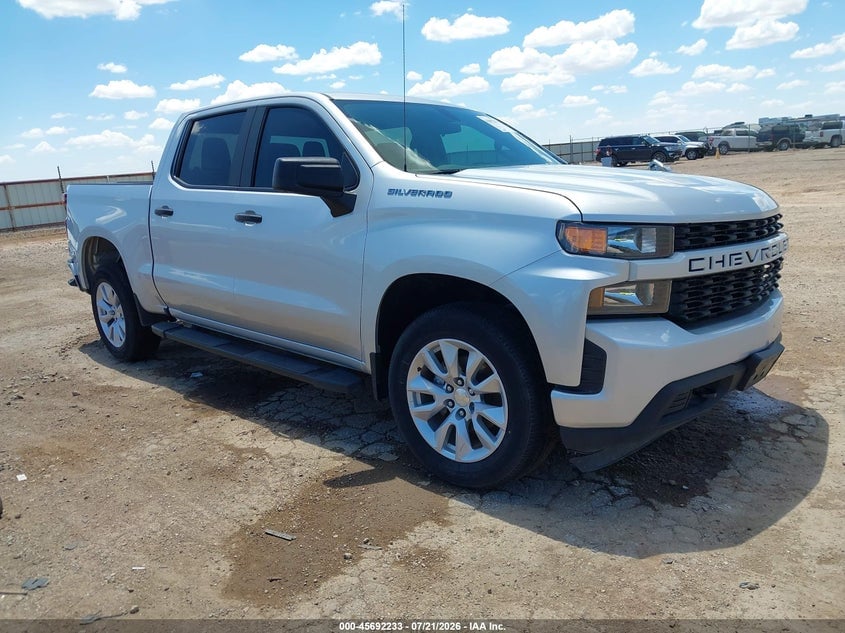 2020 CHEVROLET SILVERADO 1500 2WD  SHORT BED CUSTOM | 3GCPWBEH2LG340810 | UPCARS