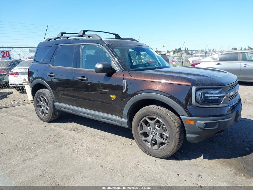 2021 FORD BRONCO SPORT BADLANDS | 3FMCR9D97MRA30601 | UPCARS