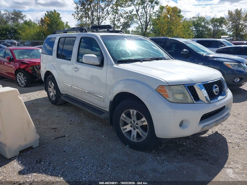 2008 NISSAN PATHFINDER LE | 5N1AR18U78C649971 | UPCARS