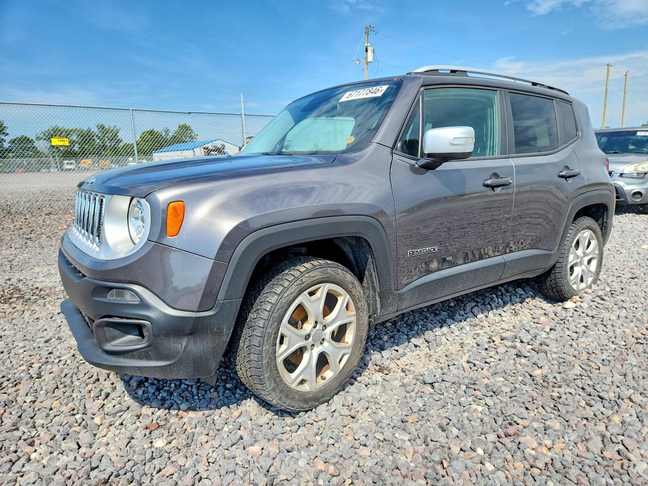 2017 JEEP RENEGADE LIMITED | ZACCJBDB0HPG09838 | UPCARS