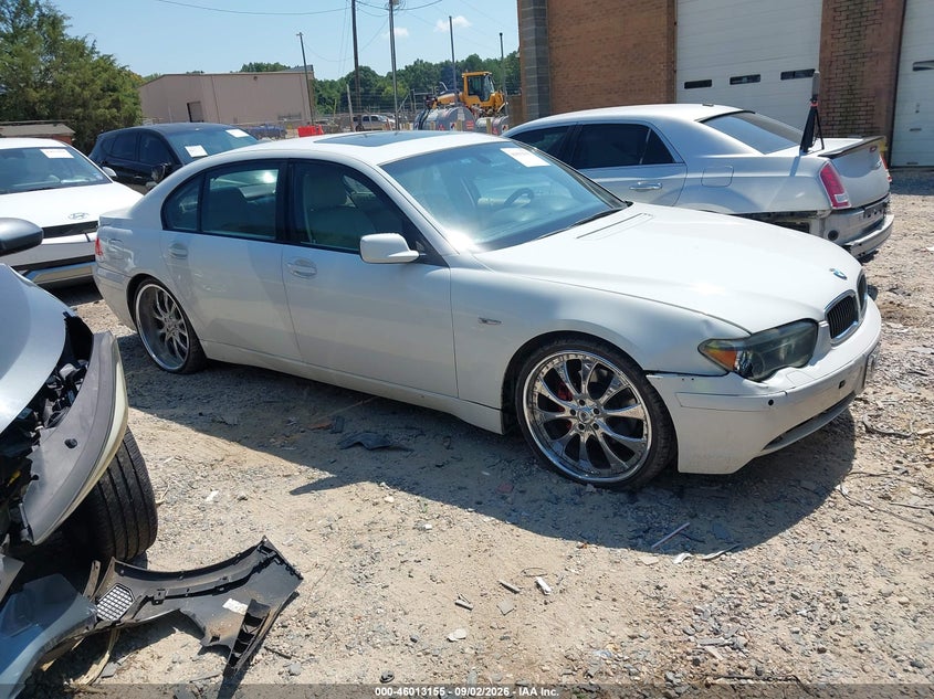 2003 BMW 745LI | WBAGN63403DR17063 | UPCARS