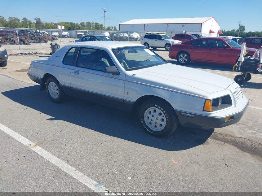 1985 FORD THUNDERBIRD | 1FABP4635FH102651 | UPCARS