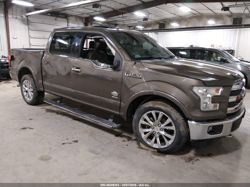 2016 FORD F-150 KING RANCH | 1FTEW1EG5GFD54801 | UPCARS