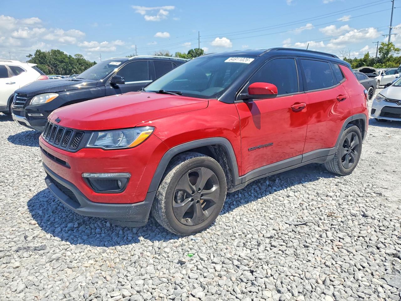 2021 JEEP COMPASS LATITUDE | 3C4NJCBB8MT556052 | UPCARS