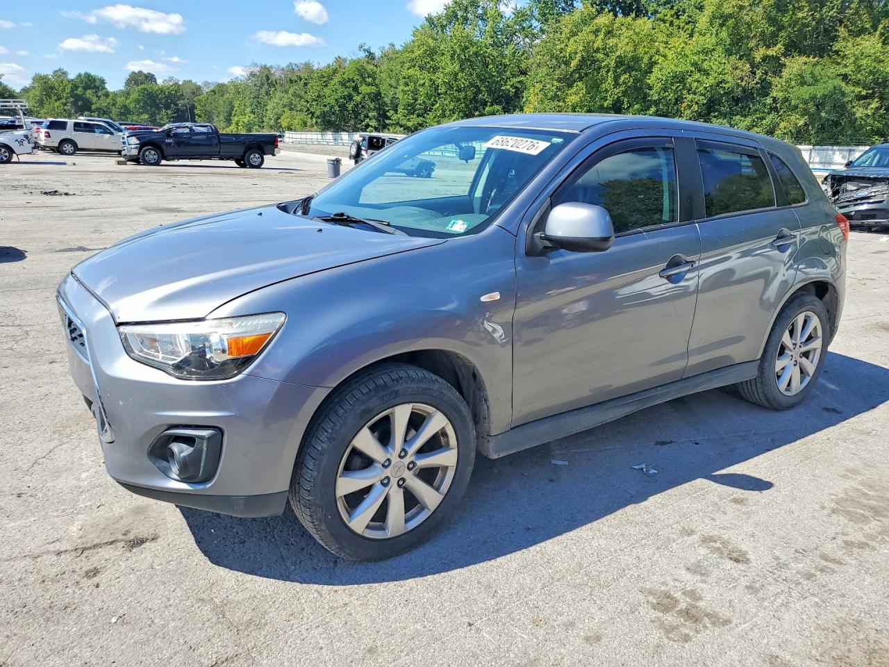 2014 MITSUBISHI OUTLANDER ES | 4A4AR3AU5EE011687 | UPCARS