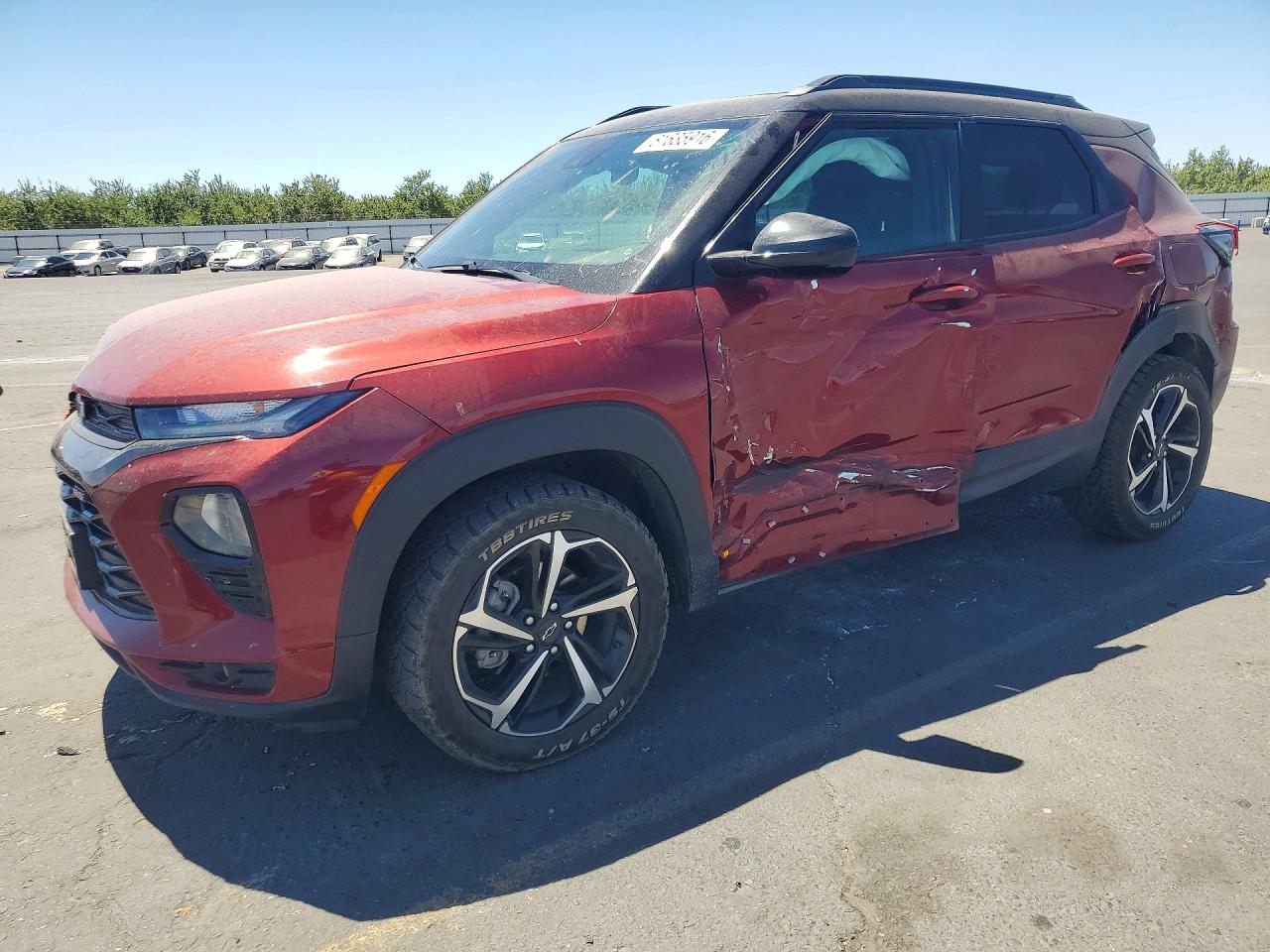2022 CHEVROLET TRAILBLAZE RS | KL79MUSL7NB045150 | UPCARS