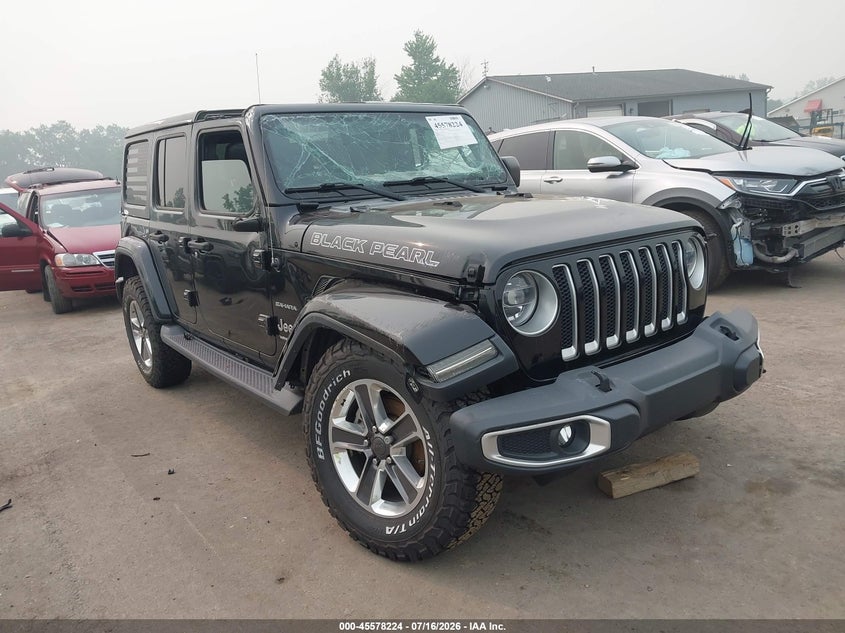 2018 JEEP WRANGLER UNLIMITED SAHARA 4X4 | 1C4HJXEG6JW110421 | UPCARS