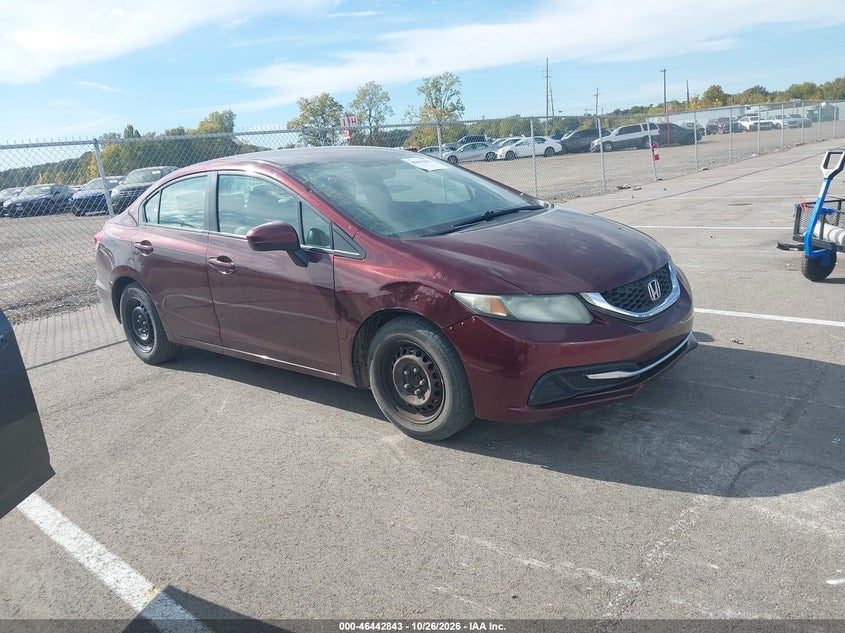 2014 HONDA CIVIC LX | 19XFB2F52EE052439 | UPCARS