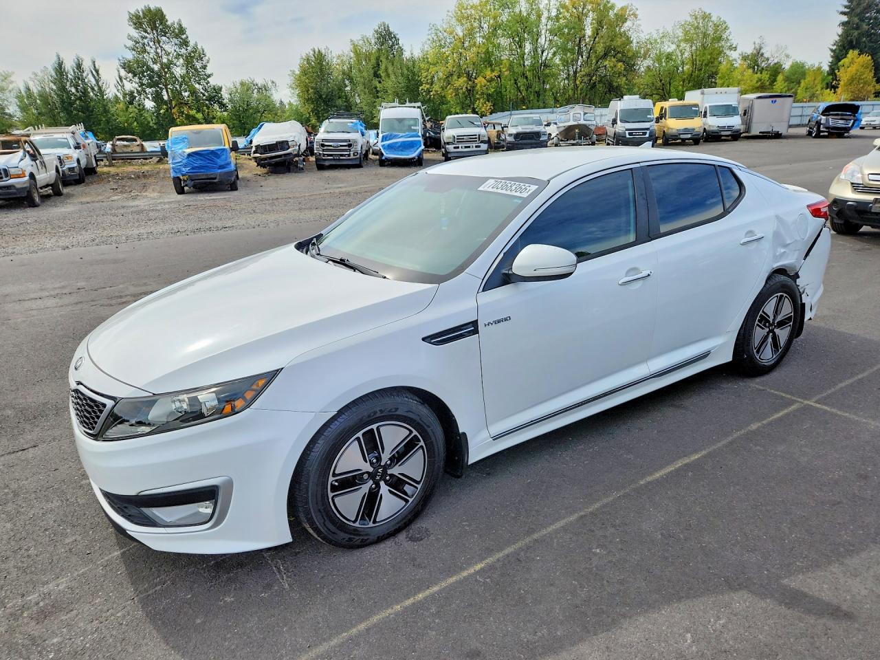 2013 KIA OPTIMA HYBRID | KNAGM4AD3D5052451 | UPCARS