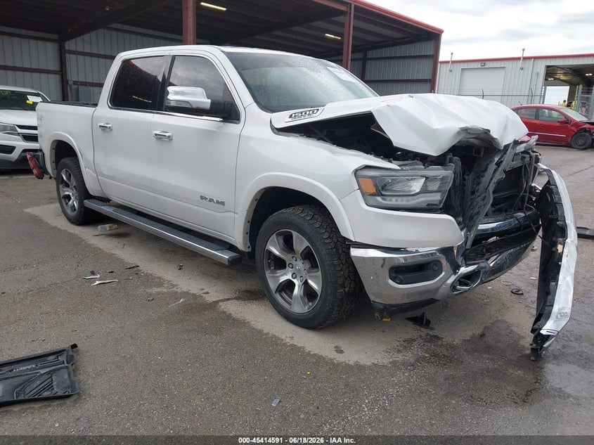 2019 RAM 1500 LARAMIE  4X4 5'7 BOX | 1C6SRFJT7KN637829 | UPCARS
