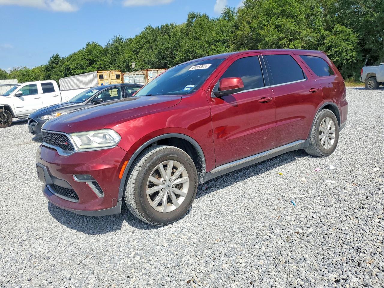2021 DODGE DURANGO SXT | 1C4RDHAGXMC577774 | UPCARS