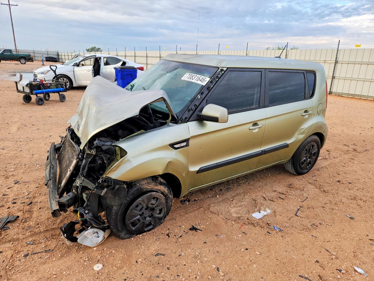 2012 KIA SOUL BASE | KNDJT2A57C7419847 | UPCARS