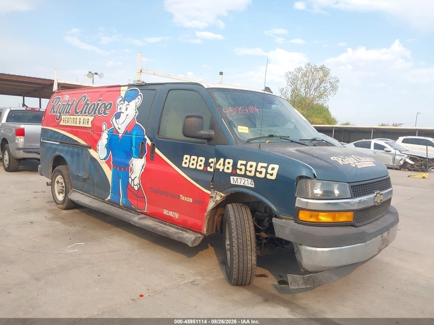 2019 CHEVROLET EXPRESS 3500 LT | 1GAZGPFP4K1164115 | UPCARS