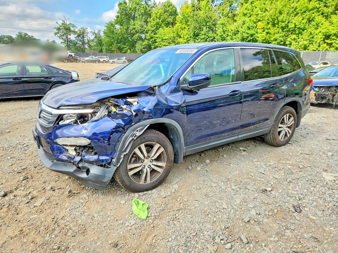 2018 HONDA PILOT EX | 5FNYF6H31JB034289 | UPCARS