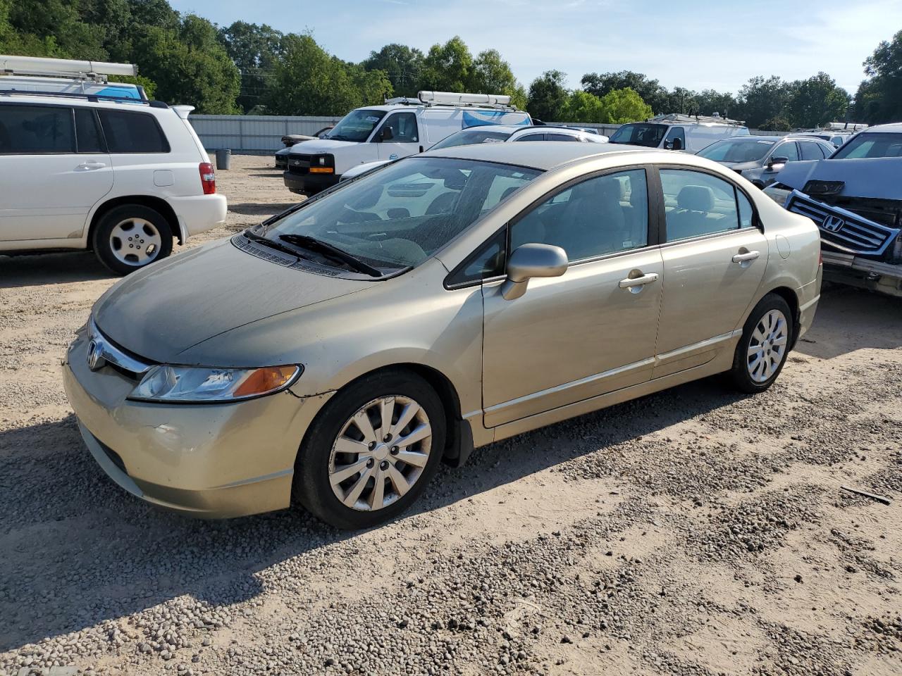 2008 HONDA CIVIC LX | 1HGFA16508L009972 | UPCARS