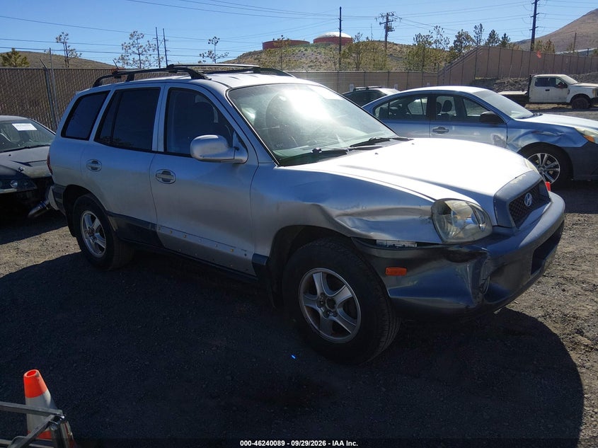 2002 HYUNDAI SANTA FE GLS/LX | KM8SC13D42U175265 | UPCARS
