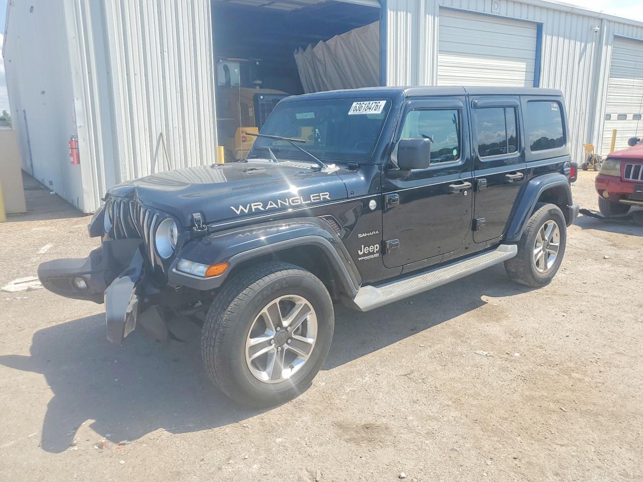 2020 JEEP WRANGLER SAHARA | 1C4HJXEN2LW161237 | UPCARS