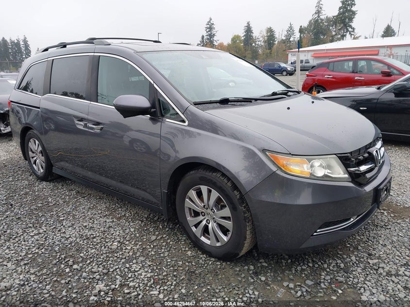 2014 HONDA ODYSSEY EX-L | 5FNRL5H66EB079686 | UPCARS