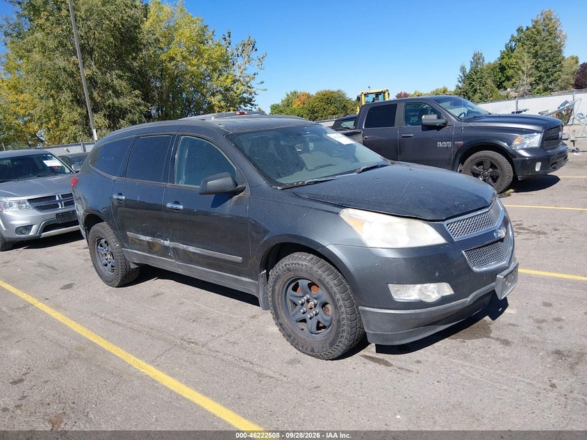 2011 CHEVROLET TRAVERSE LS | 1GNKRFED0BJ336295 | UPCARS