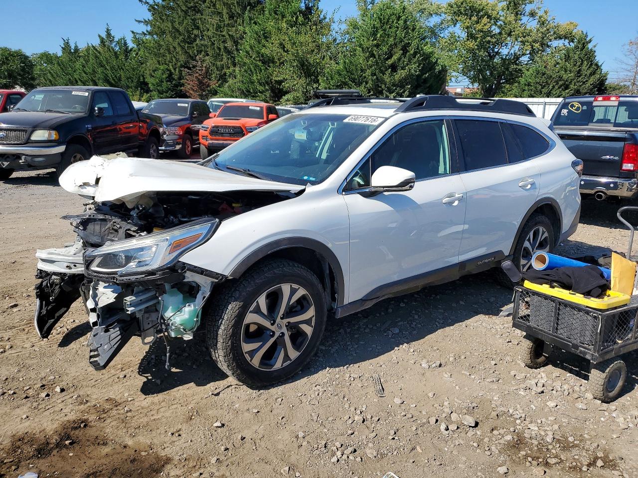2022 SUBARU OUTBACK LIMITED | 4S4BTANC0N3101436 | UPCARS