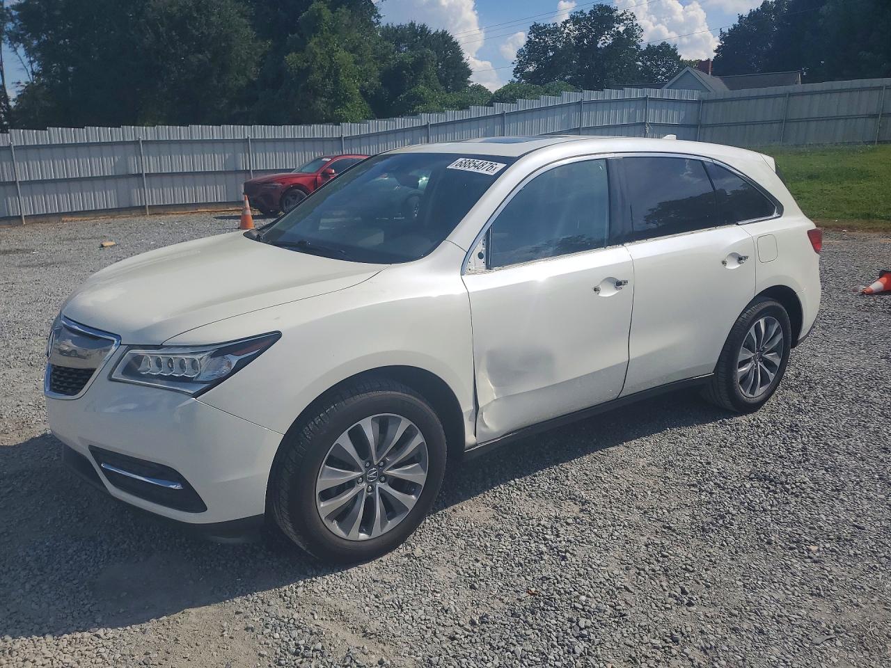 2016 ACURA MDX TECHNOLOGY | 5FRYD3H46GB014429 | UPCARS
