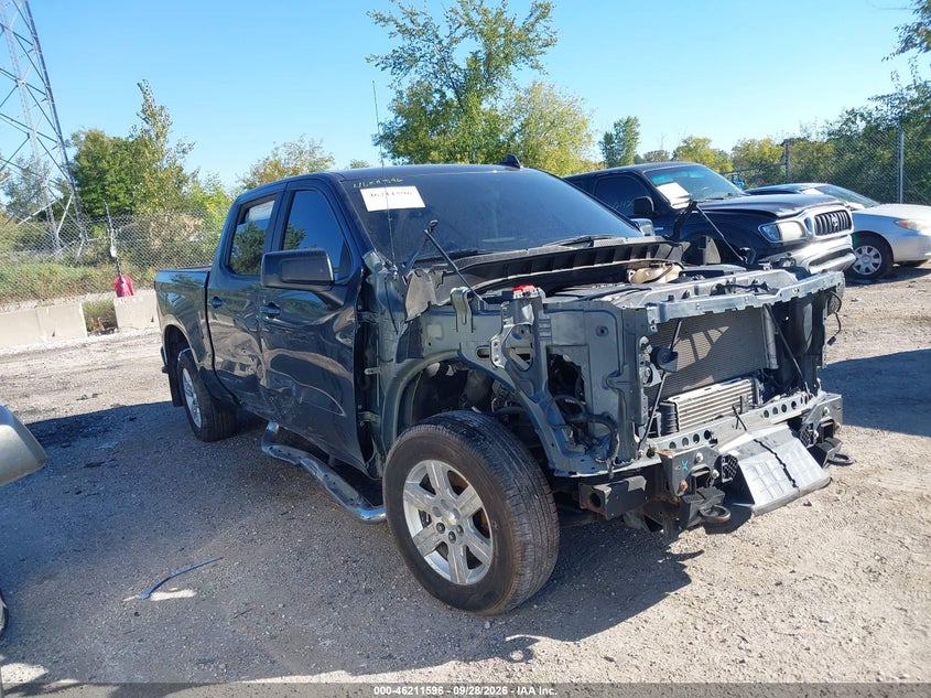2020 CHEVROLET SILVERADO 1500 4WD  SHORT BED RST | 3GCPYEEK2LG232193 | UPCARS