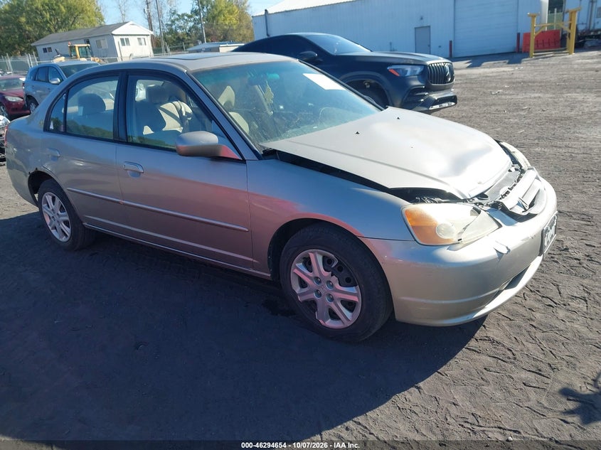 2003 HONDA CIVIC EX | 2HGES26713H582708 | UPCARS