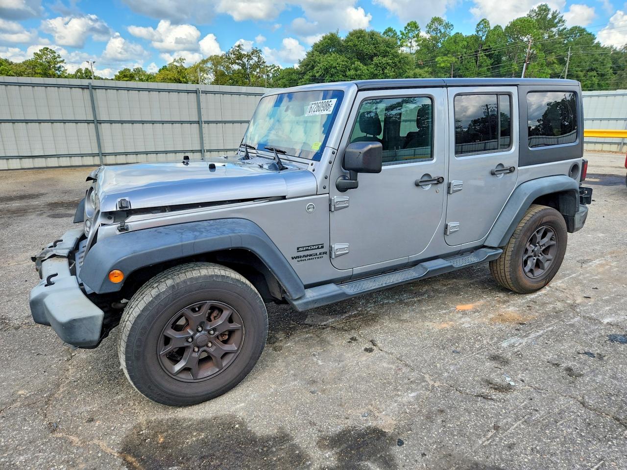2016 JEEP WRANGLER SPORT | 1C4BJWDG4GL169902 | UPCARS
