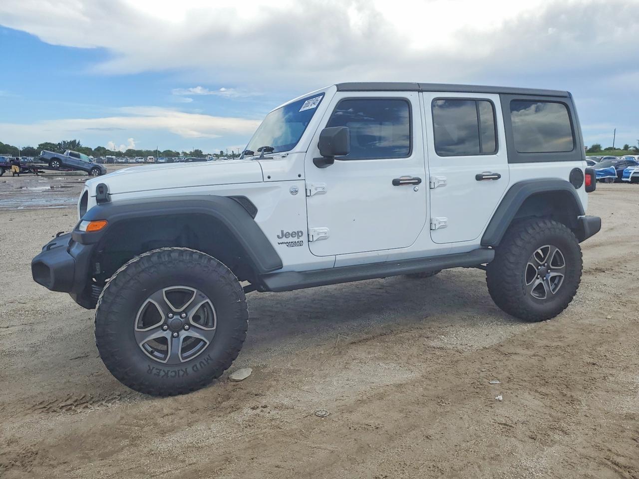 2018 JEEP WRANGLER SPORT | 1C4HJXDG8JW124564 | UPCARS