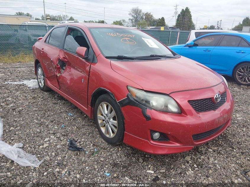 2010 TOYOTA COROLLA S | 1NXBU4EE5AZ366213 | UPCARS