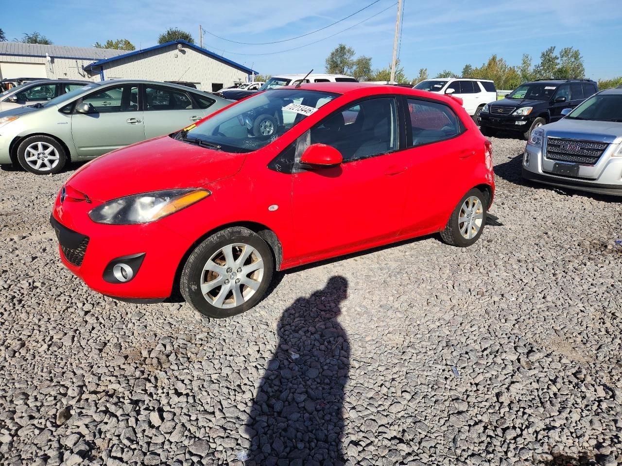 2012 MAZDA 2 | JM1DE1LY6C0150421 | UPCARS