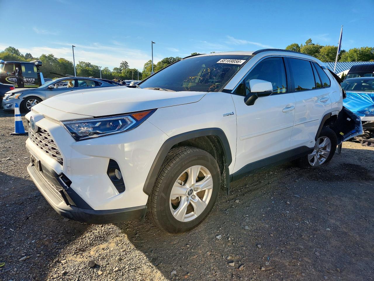 2021 TOYOTA RAV4 XLE | JTMRWRFV1MD128050 | UPCARS