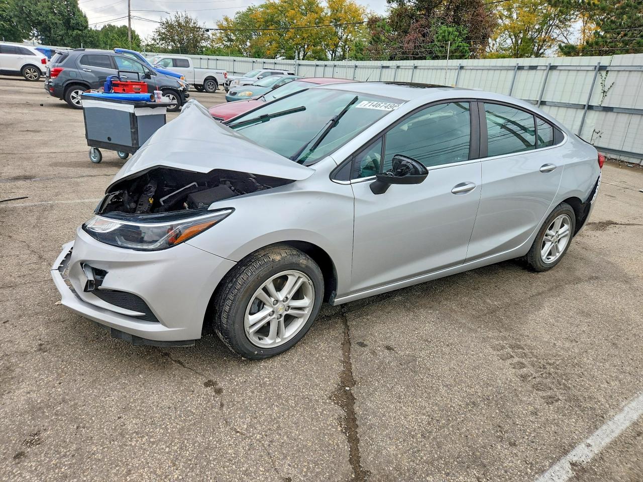 2017 CHEVROLET CRUZE LT | 1G1BE5SM5H7161303 | UPCARS