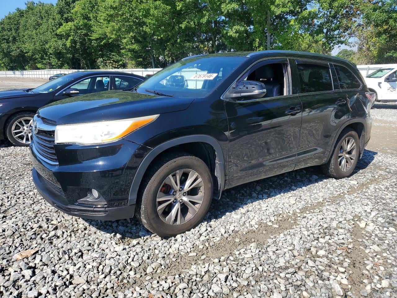 2014 TOYOTA HIGHLANDER XLE | 5TDJKRFH0ES034539 | UPCARS