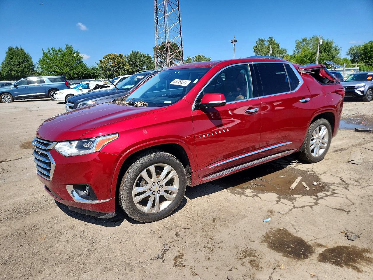 2018 CHEVROLET TRAVERSE HIGH COUNTRY | 1GNEVKKW9JJ235925 | UPCARS