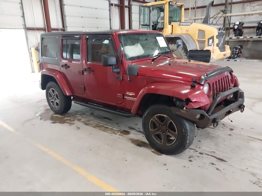 2012 JEEP WRANGLER UNLIMITED SAHARA | 1C4BJWEG3CL239950 | UPCARS