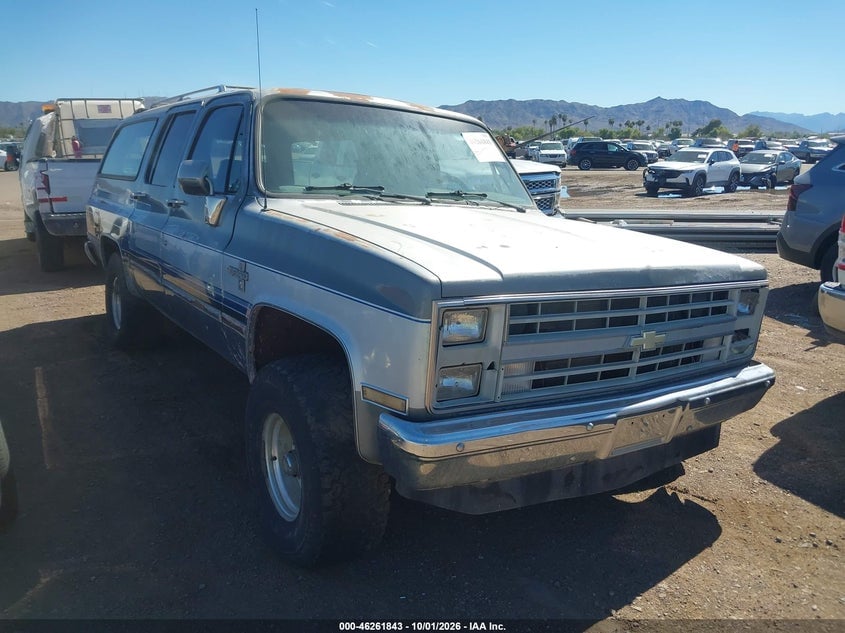 1988 CHEVROLET SUBURBAN V10 | 1GNEV16K2JF190539 | UPCARS